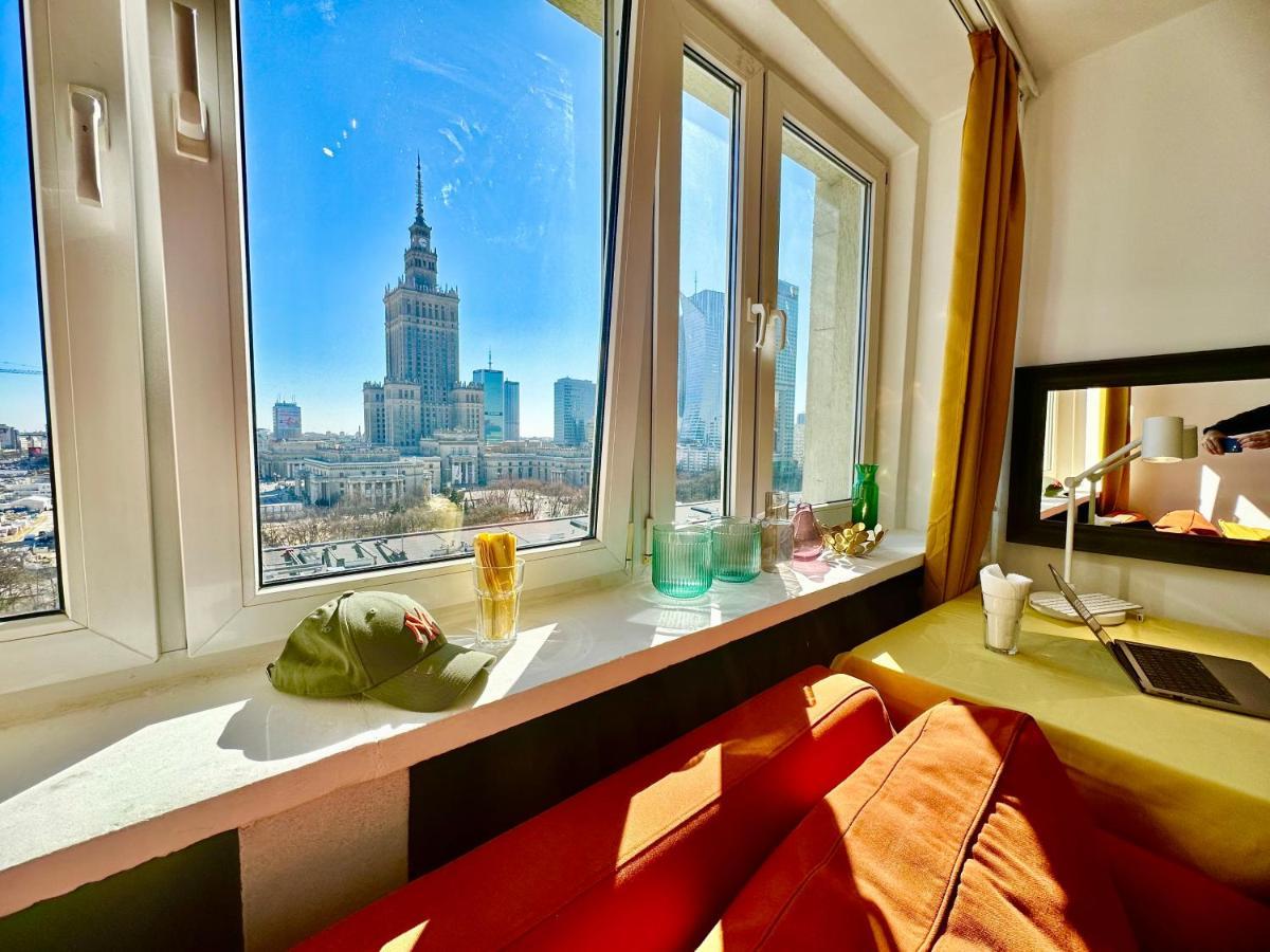 Super Apartament Brown 2X Metro Nowy Wifi Netflix Spotify Panorama Miasta Варшава Экстерьер фото